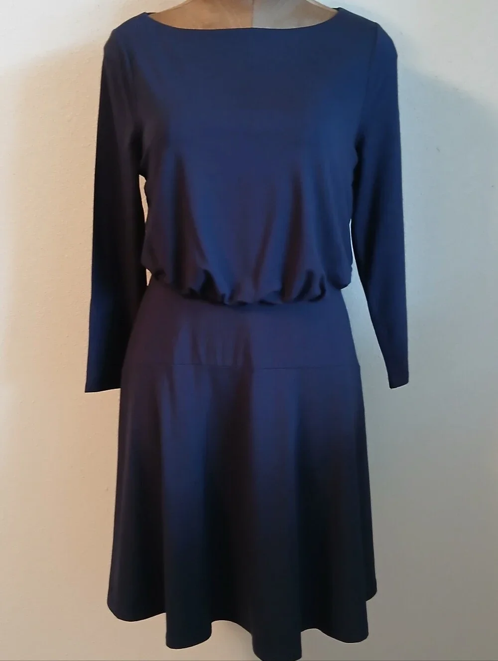 Boden | Dresses | Boden Navy Longsleeve Boatneck Dress | Poshmark